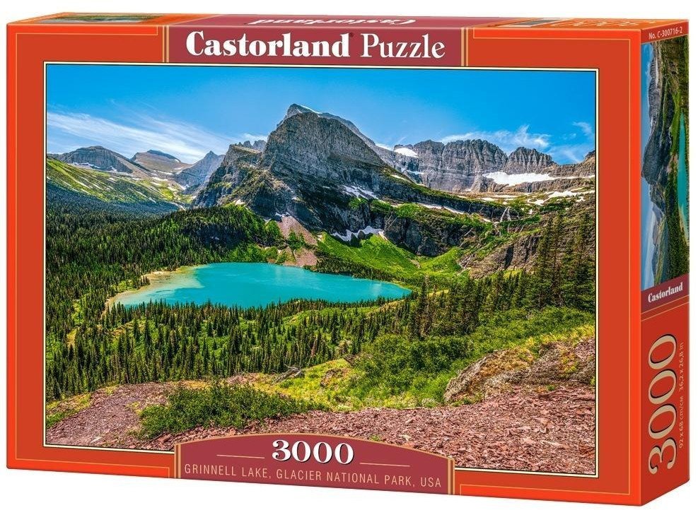 Puzzle 3000 Grinnell Lake Glacier CASTOR