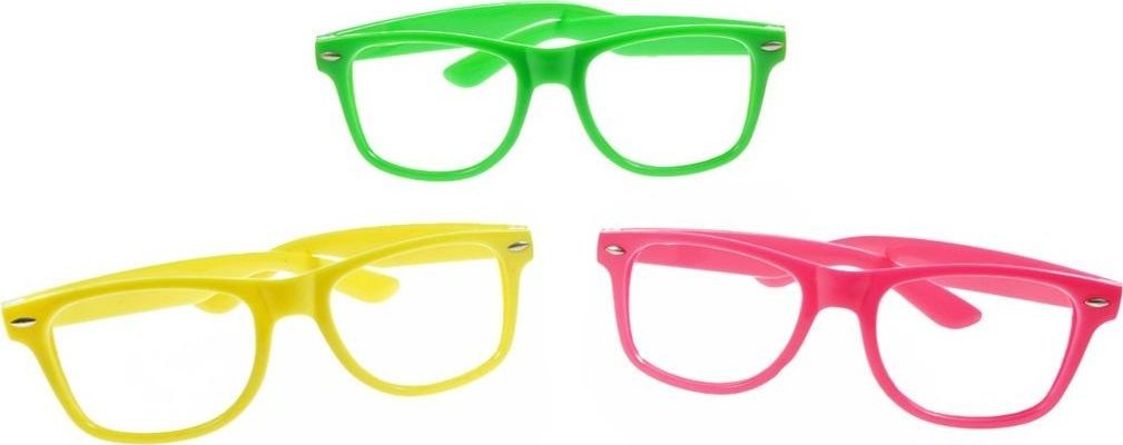 Okulary neon MIX
