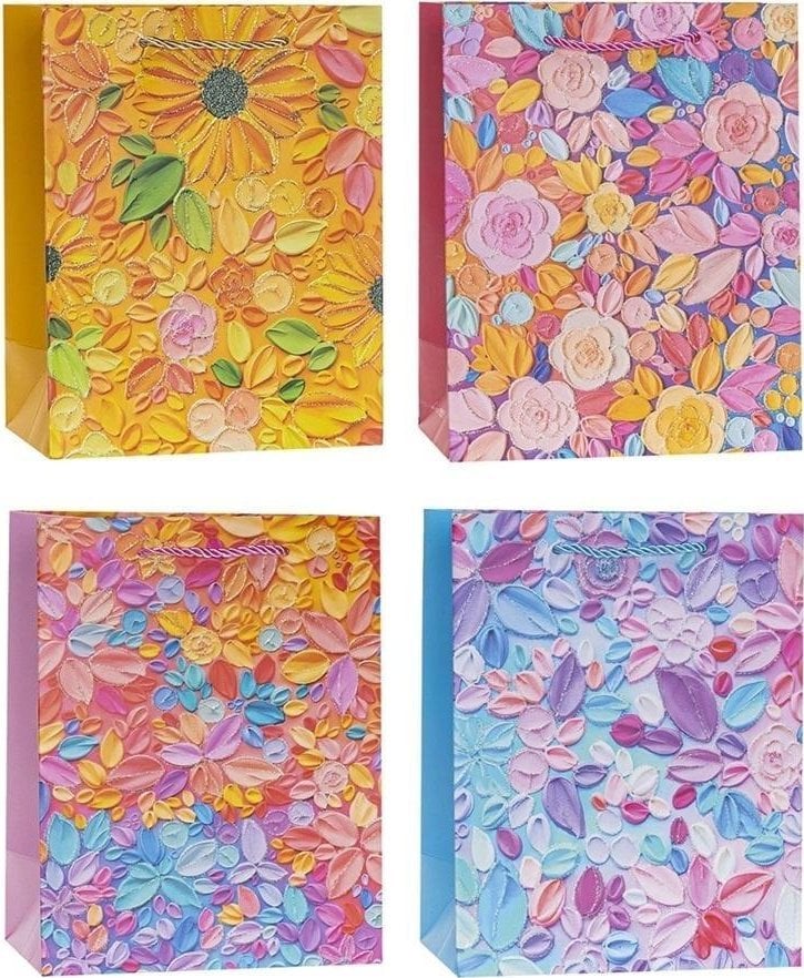 Rozette Torebka Lux z brokatem duża mix ROZETTE