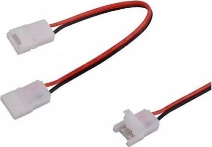 V-TAC Konektor Złączka Taśm LED V-TAC Taśma-Przewód-Taśma do Taśm i Pasków LED Gęste i Zwykłe 10mm