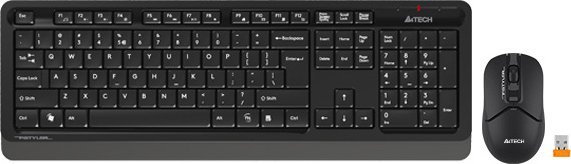 Klawiatura + mysz A4Tech Fstylet FG1012 (A4TKLA47392)