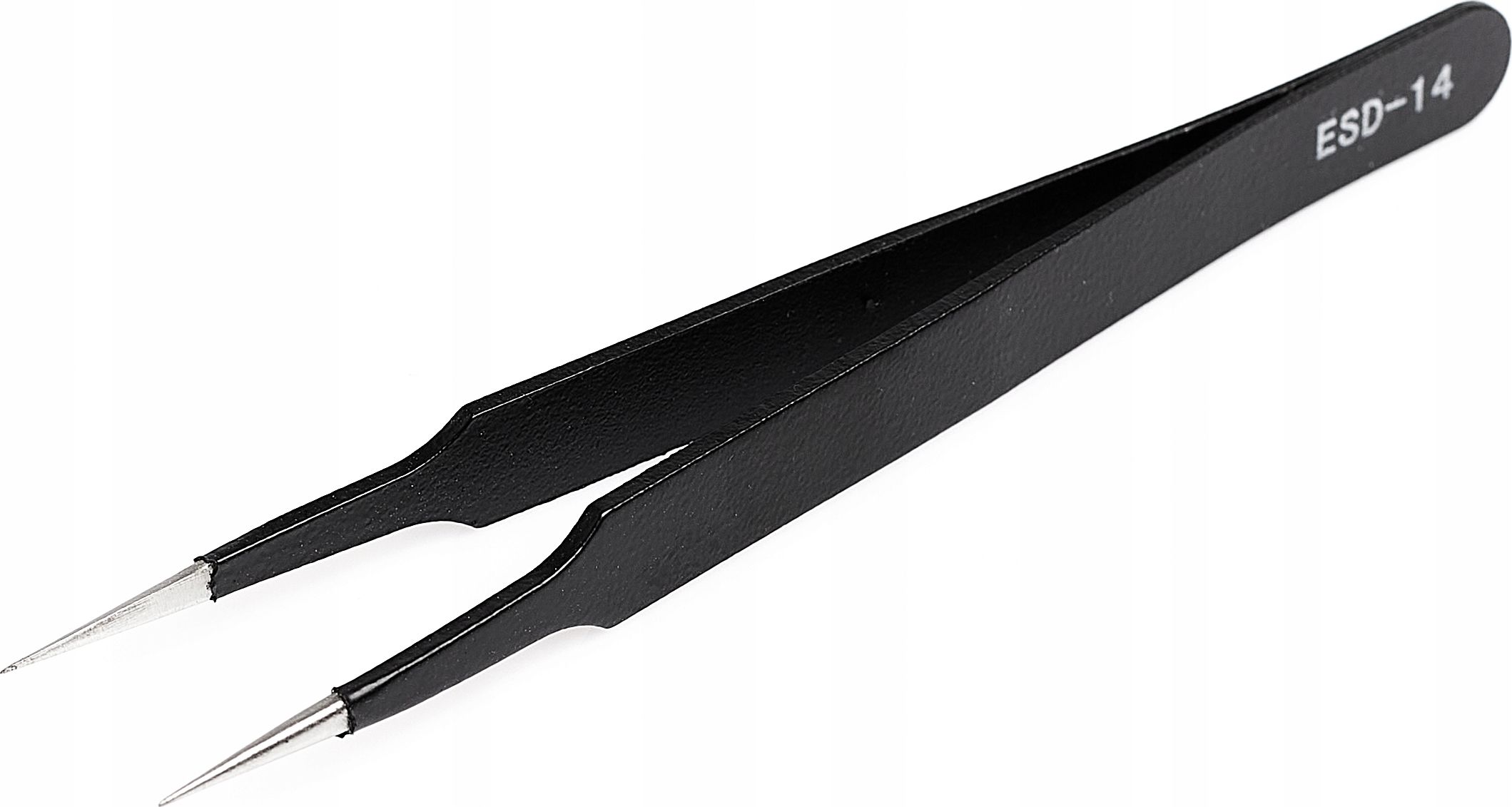 Techrebal Pęseta 121mm prosta ESD-14