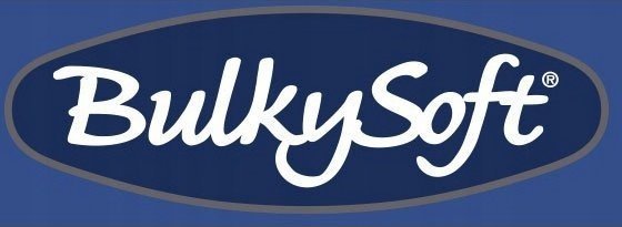 Bulkysoft Serwetki BulkySoft 24x24cm 2w celulozowe granatowe (100)