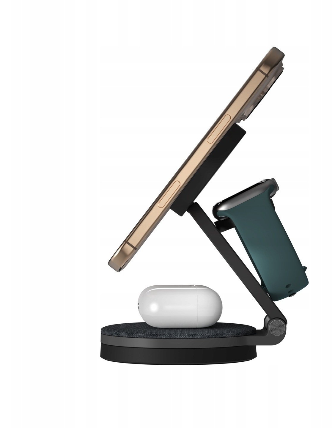 Ładowarka Adam Elements Mag 360 - magnetyczna stacja ładująca 3w1 z certyfikatem Qi2