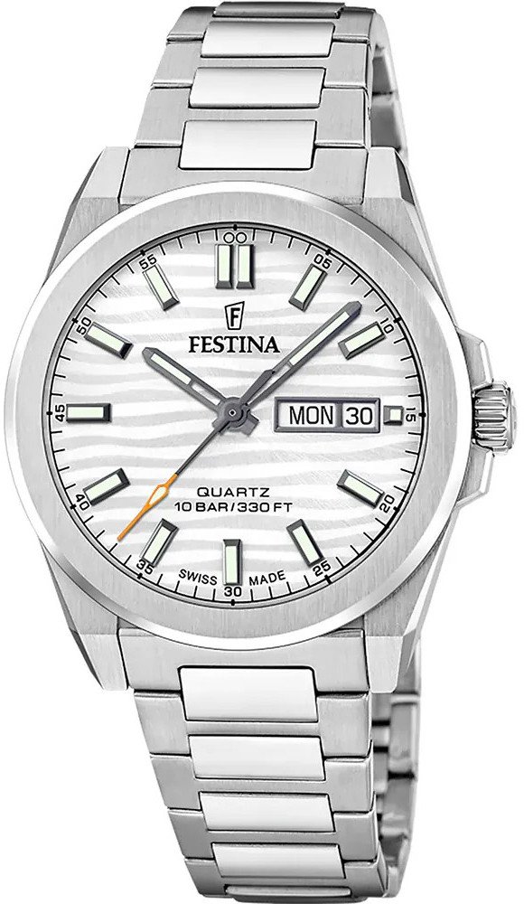Zegarek męski Festina F20073-1 srebrny