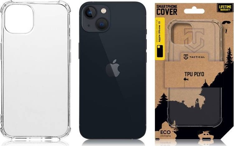 Tactical TPU Plyo Cover for Apple iPhone 13 Pro Max Transparent standard