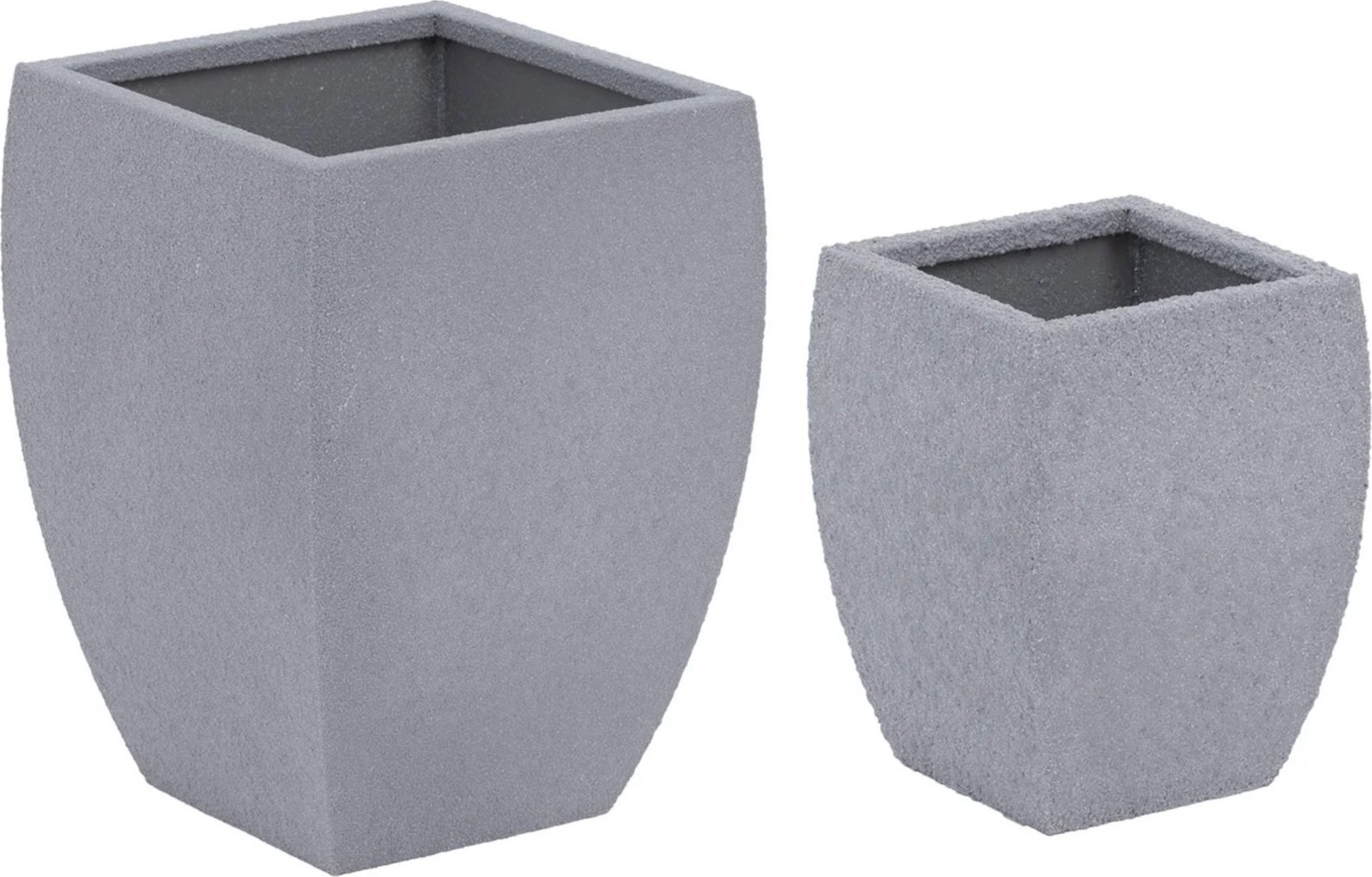 Royal Catering Zestaw 2 donic zaokrąglonych 27x27 cm 31x31 cm - stal corten Zestaw 2 donic zaokrąglonych 27x27 cm 31x31 cm - stal corten