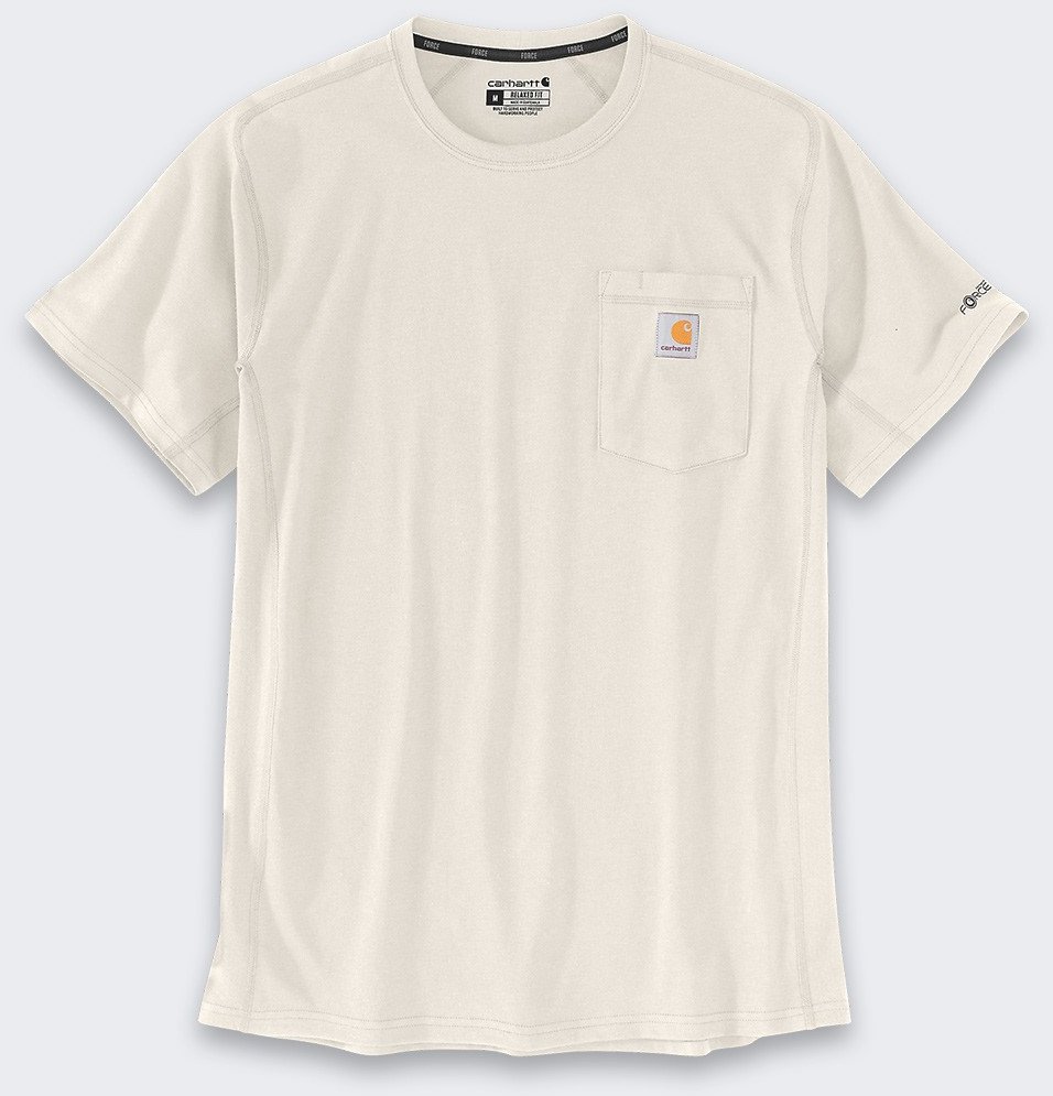 Koszulka Carhartt Force Mid Pocket Malt