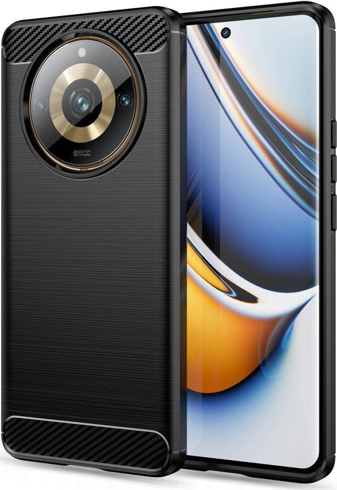 Tech-Protect Etui REALME 11 PRO / 11 PRO+ Tech-Protect TPU Carbon czarne