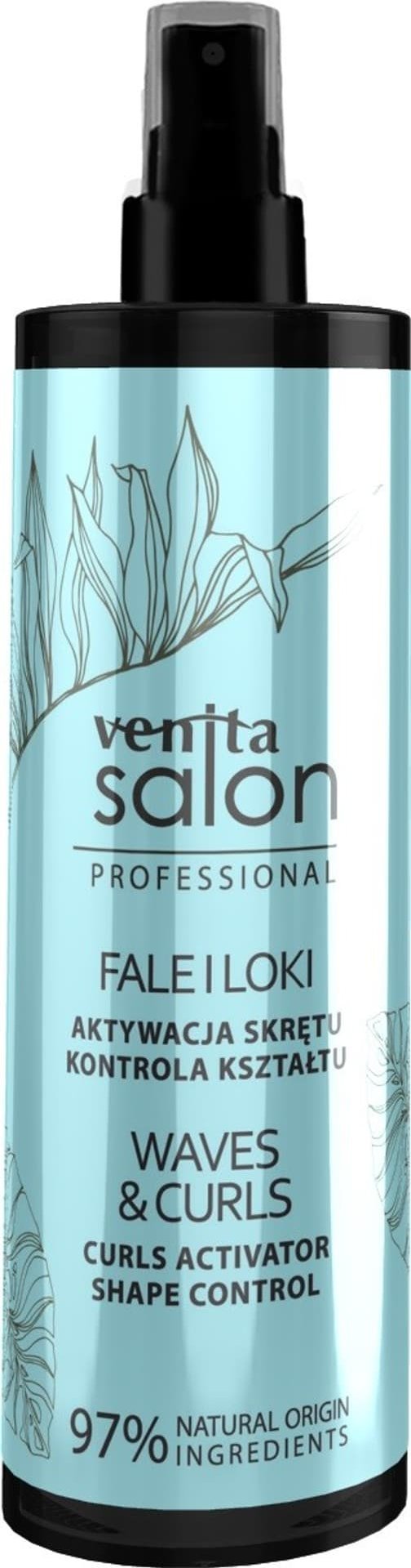Venita VENITA Salon Professional Spray stylizujący do włosów - Fale i Loki 200ml