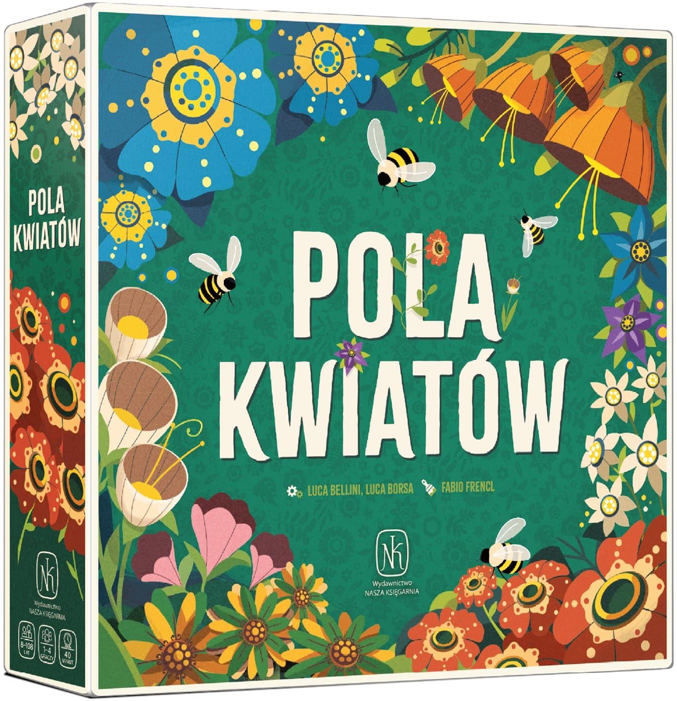 Nasza Księgarnia Gra planszowa Pola kwiatów