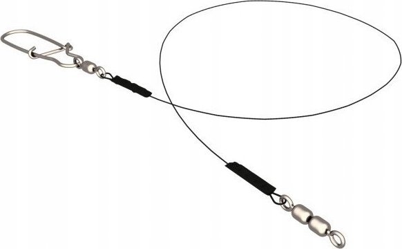 JMC Adventure Pwtb34Kg_45Cm Przypon Wędkarski Z PLECIONKI TYTANOWEJ 1X7 ADVANCED, 34KG, 45 CM|PWTB34KG_45CM