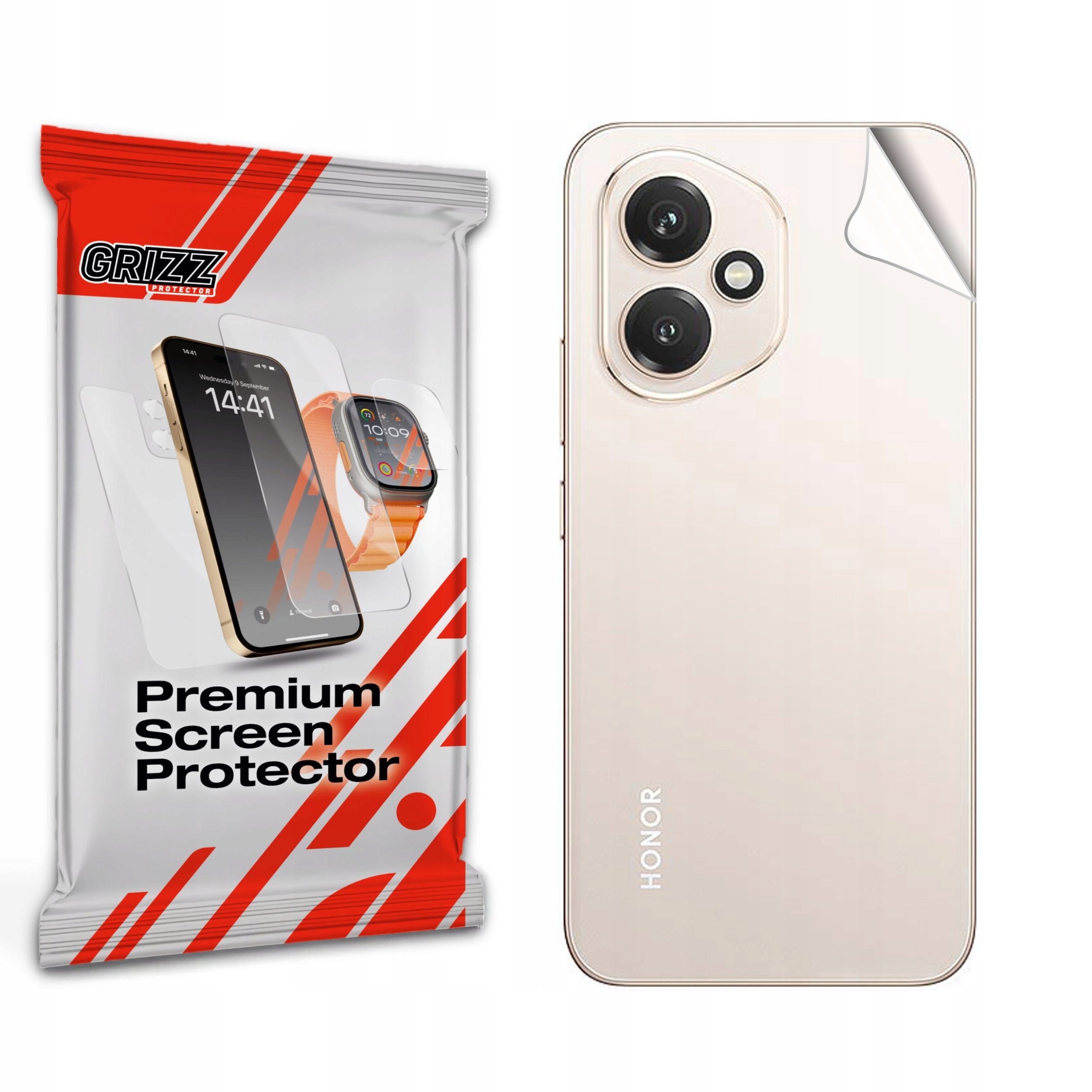 Folia na tył GrizzGlass SatinSkin do Honor 400