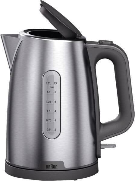 Czajnik Braun WK 1500 GY czajnik elektryczny 1,7 l 2200 W Szary, Stal nierdzewna