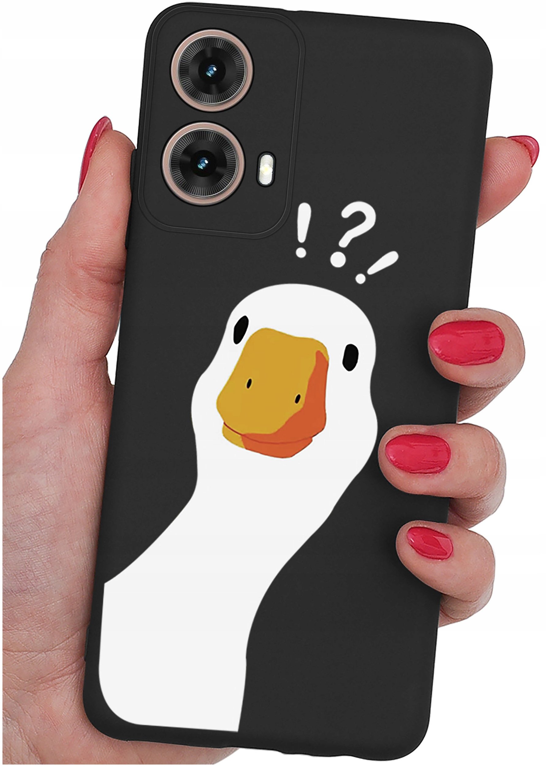 Etui do Motorola Moto G85 5G WZORY |SILIKONOWE MATT CASE