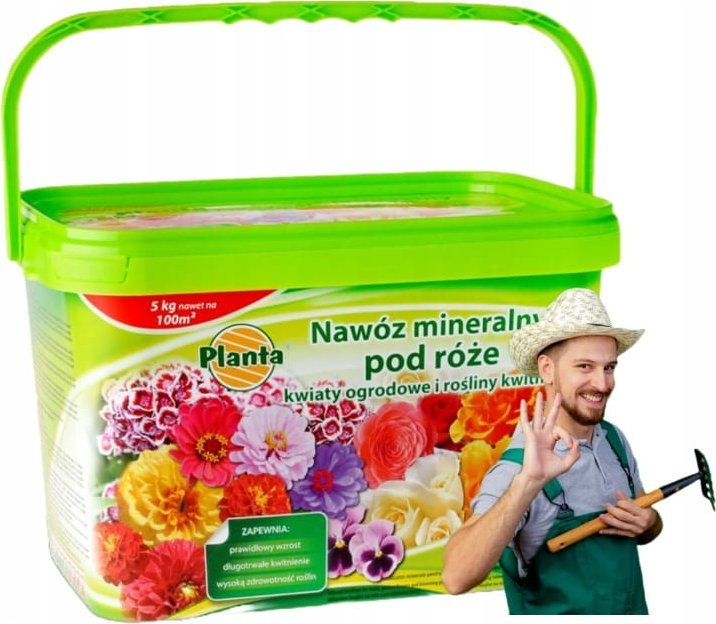 Nawóz mineralny do róż i kwiatów ogrodowych 5kg