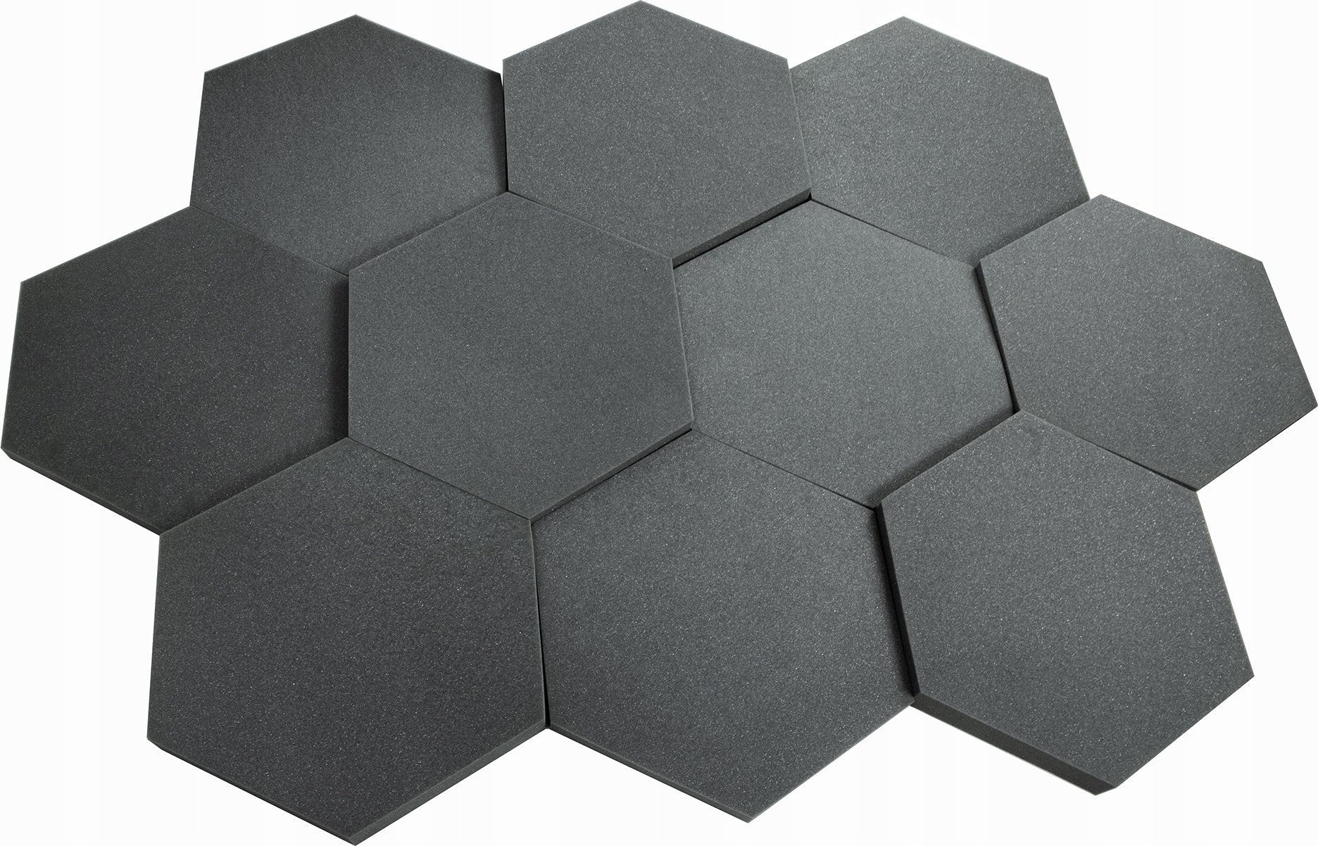Pianka Wygłuszająca 2 grubości 10 sztuk Hexagon plaster miodu sześciokąt