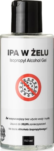RR Customs Alkohol izopropylowy w żelu LIVECHEM IPA w żelu 150ml (żel oczyszczający do rąk)