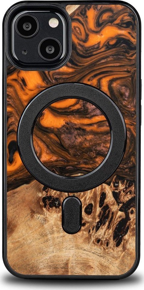 BeWood Etui Bewood Unique na iPhone 13 - Orange z MagSafe