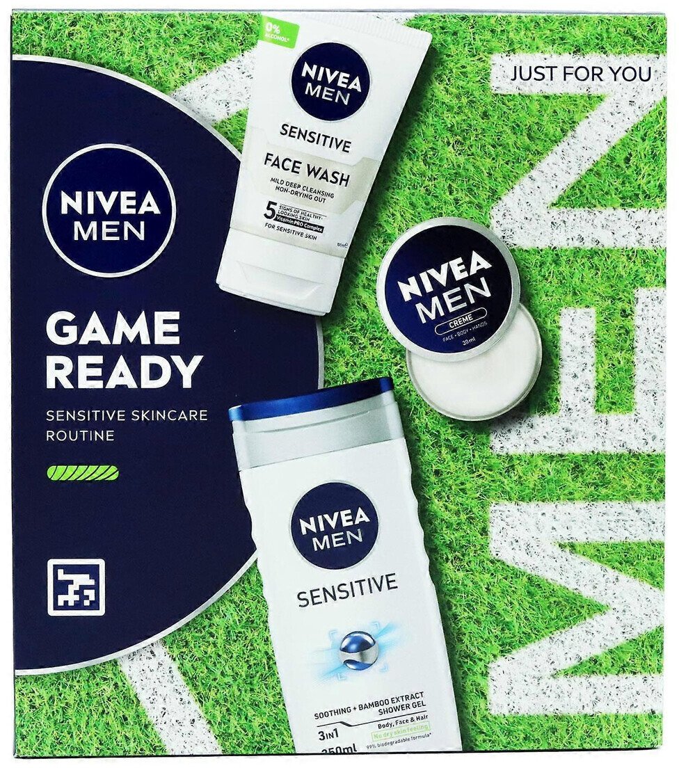 Nivea Game Ready Zestaw Prezentowy kosmetyków dla mężczyzn