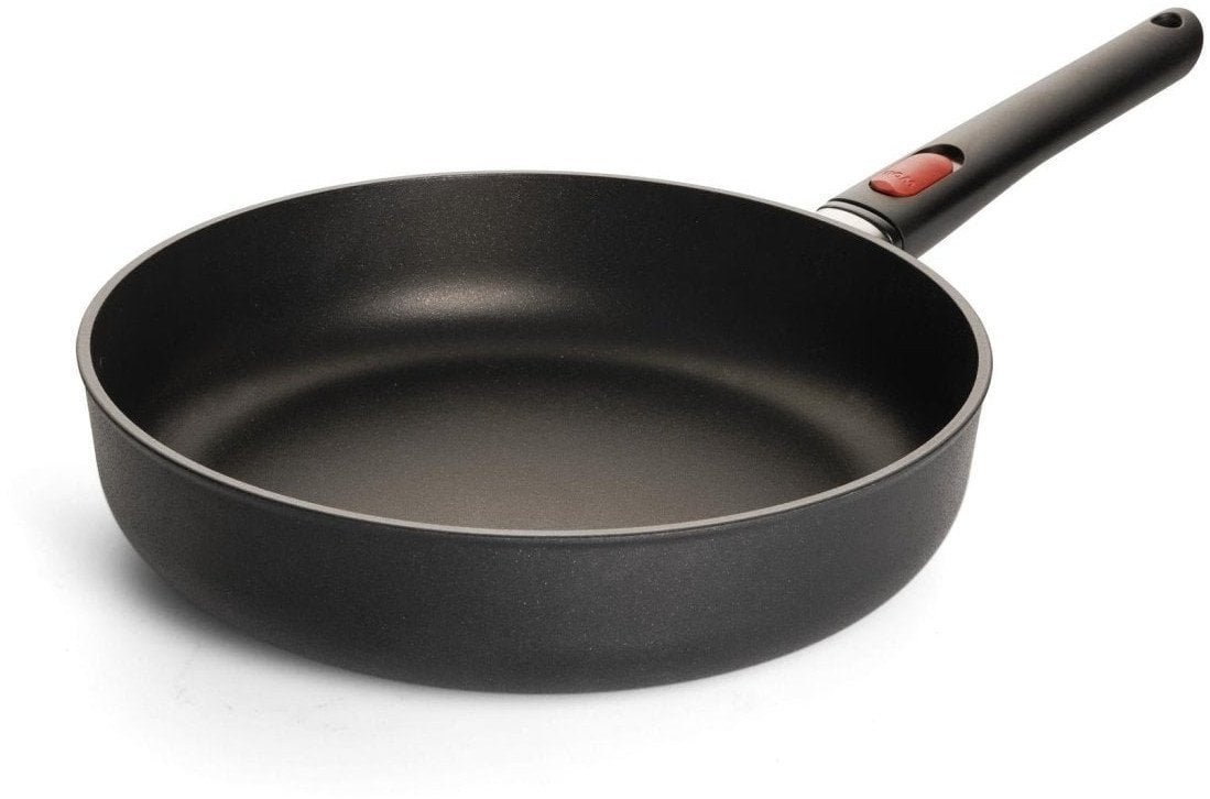 Deep cast iron pan WOLL Diamond QXREco Lite, non-stick coating, removable handle, 28 cm