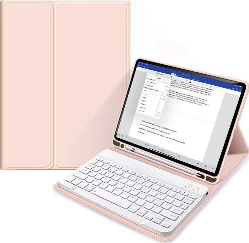 Braders Etui z klawiaturą Sc Pen + Keyboard Ipad 10.9 2022 Pink