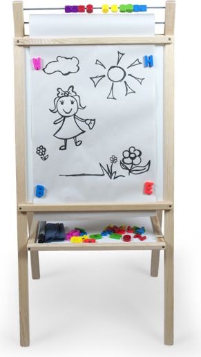 3toysm Tablica magnetyczna średnia z rolką papieru i liczydłem MPN