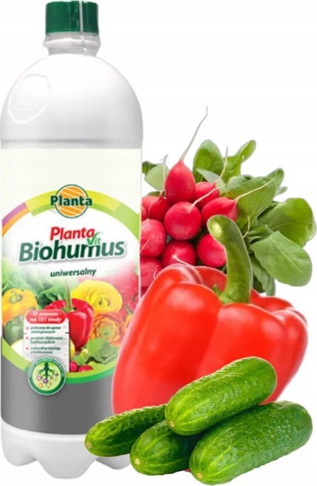Biohumus uniwersalny 1L Naturalny nawóz do roślin ozdobnych warzyw i ogrodu