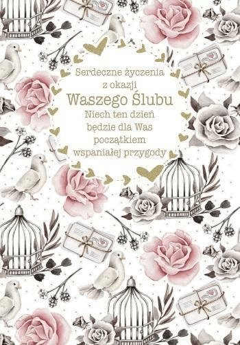 Teka Kartka okoliczno¶ciowa ¦lub