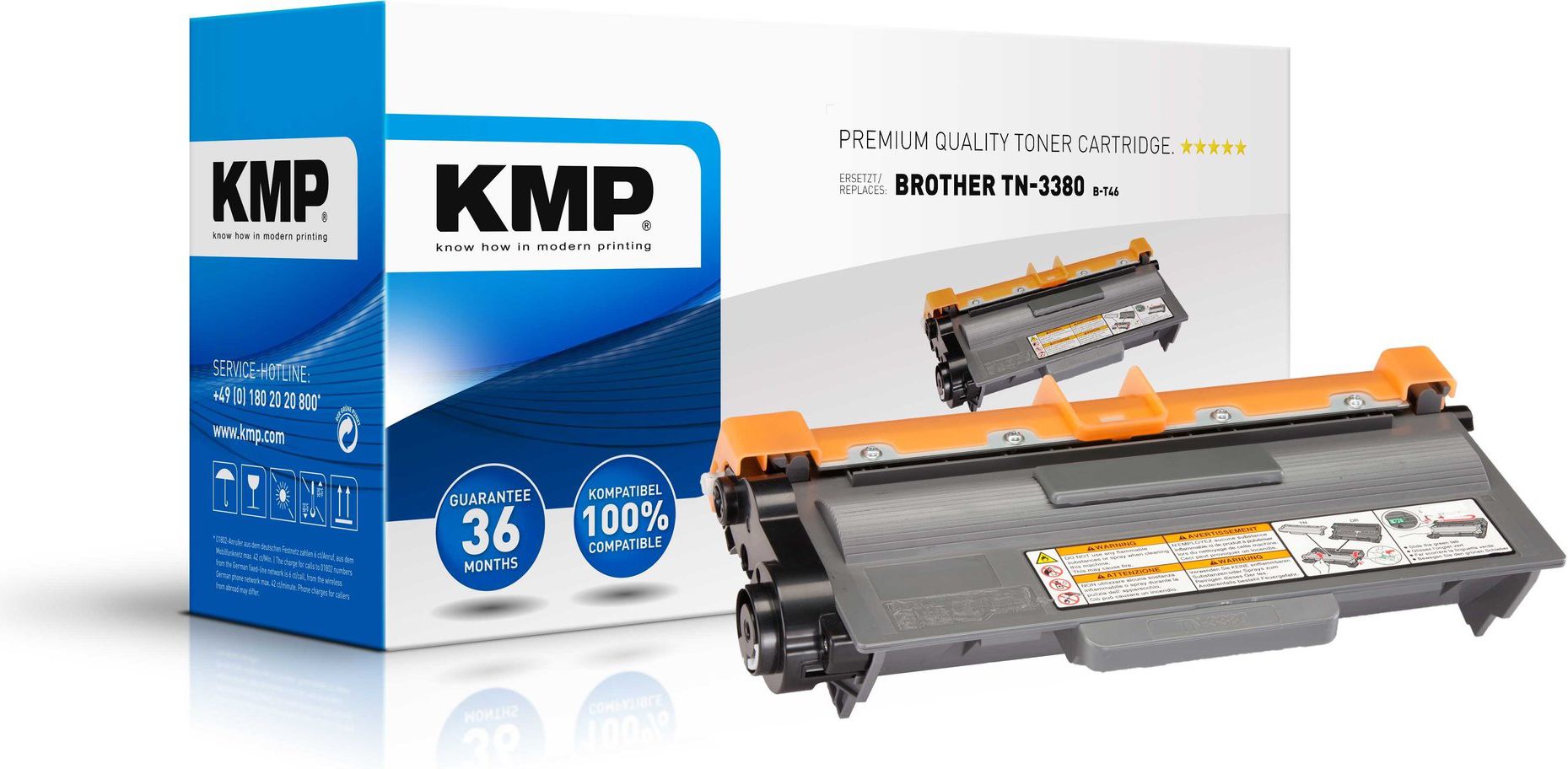 Toner KMP Black (1258,3000)
