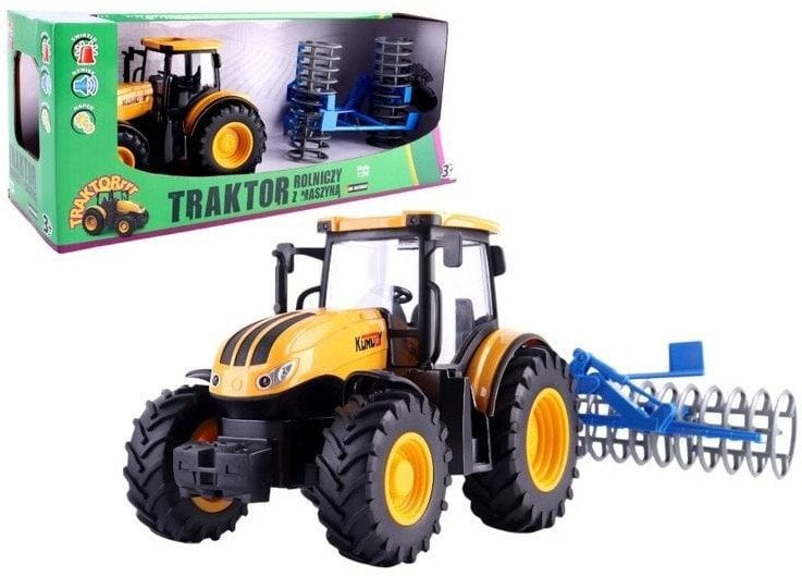 Traktor z masz.brona talerzowa PROkids 08421