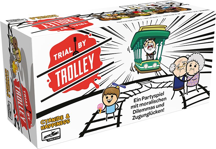 Asmodee Trial by Trolley Gra planszowa Przyjęcie