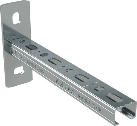 RapidRail Konsola ścienna 27x18 150mm