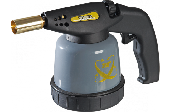 Topex Lampa lutownicza gazowa na naboje 190g zapłonnik (44E143)