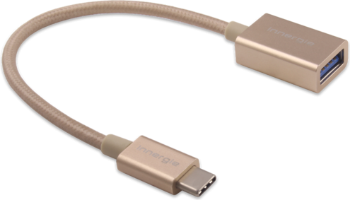 Adapter USB Innergie 3082173200 USB-C - USB Złoty (3082173200)