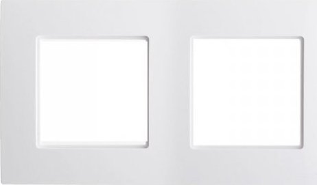 ROSA RAMKA PODWÃJNA BIAÅA ROSA