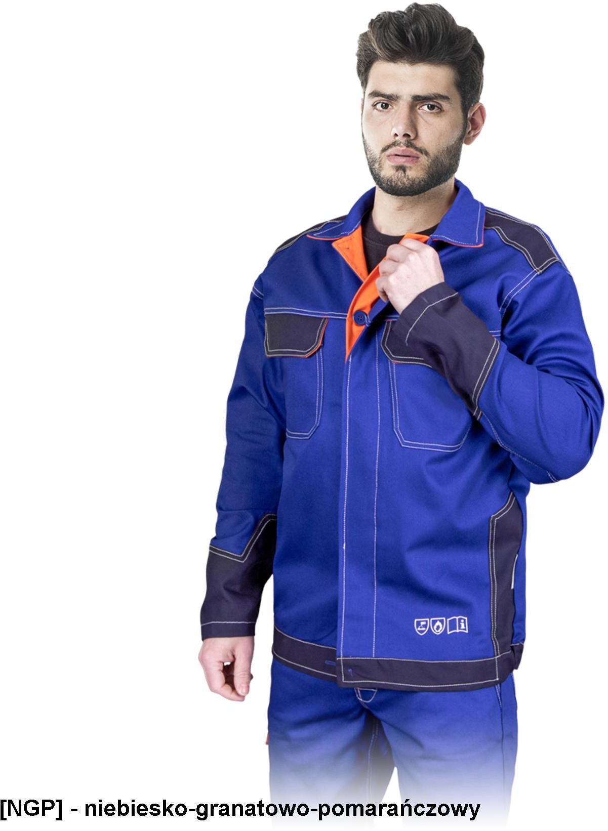 LH-SPECWELD-J - Bluza ochronna trudnopalna, dla spawaczy XL