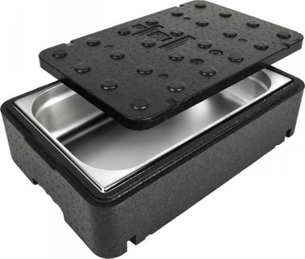 ARPACK Termobox pudełko termos pojemnik termiczny z pokrywką do żywności leków 600x400x166mm 23L GN1/1 Arpack