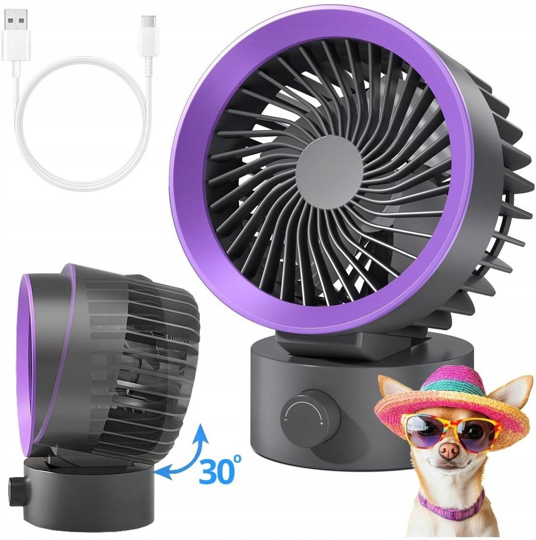 Wentylator / wiatrak biurkowy LLD-F87R biały