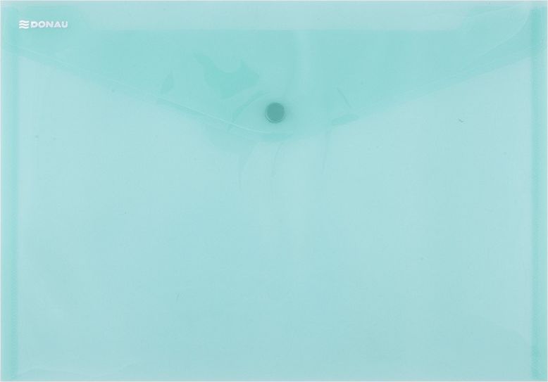 Donau TECZKA KOPERTOWA ZATRZASK PP DONAU A4 ZIELONA 180 MIC.