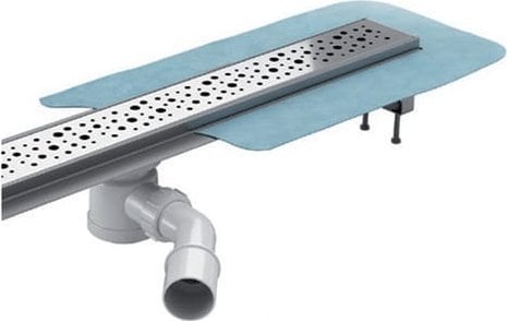 Odwodnienie liniowe BLUE z rusztem wytłaczanym dł.800mm DROP