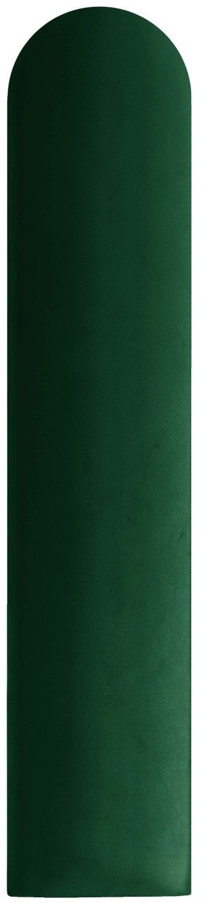 Panel tapicerowany płotek zaokrąglony 70x20 Magic Velvet 2225 (Butelkowa zieleń) 70x20