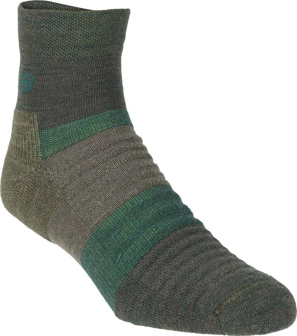 Inov-8 Skarpety merino Inov-8 Merino Mid - dark green/melange L