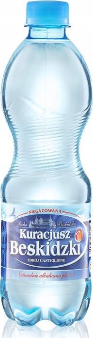 Woda KURACJUSZ Kuracjusz Beskidzki woda niegazowana 0,5 l