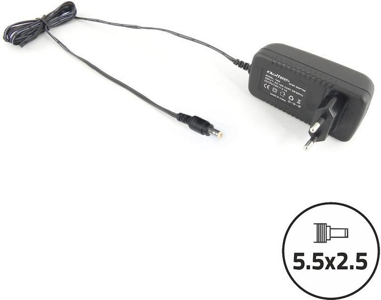 Qoltec Zasilacz sieciowy do monitorów LCD/routerów (50030)