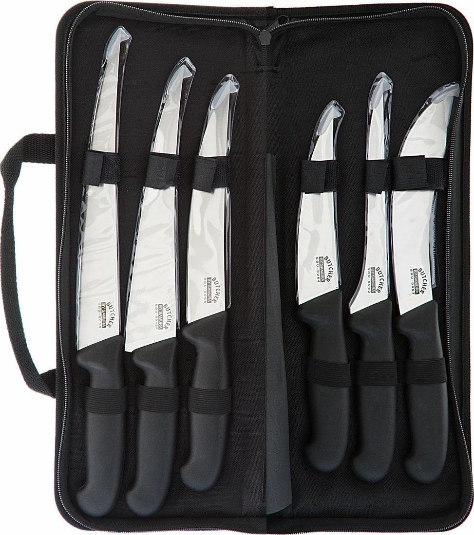 Samura Samura Butcher zestaw 6-ciu noży z torbą