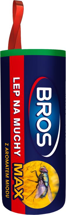 Bros lep okrągły na muchy MAX