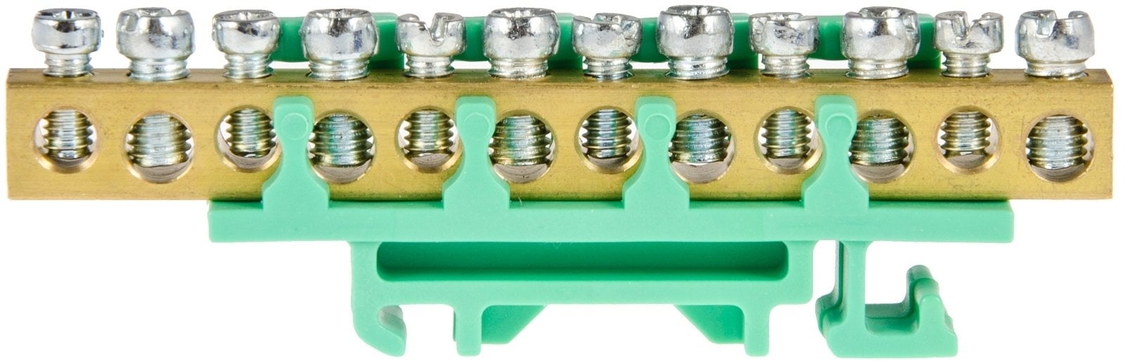 Listwa zasilająca Incobex Listwa Zaciskowa 6x10 mm2, 6x16 mm2-Zielony ENE-00551