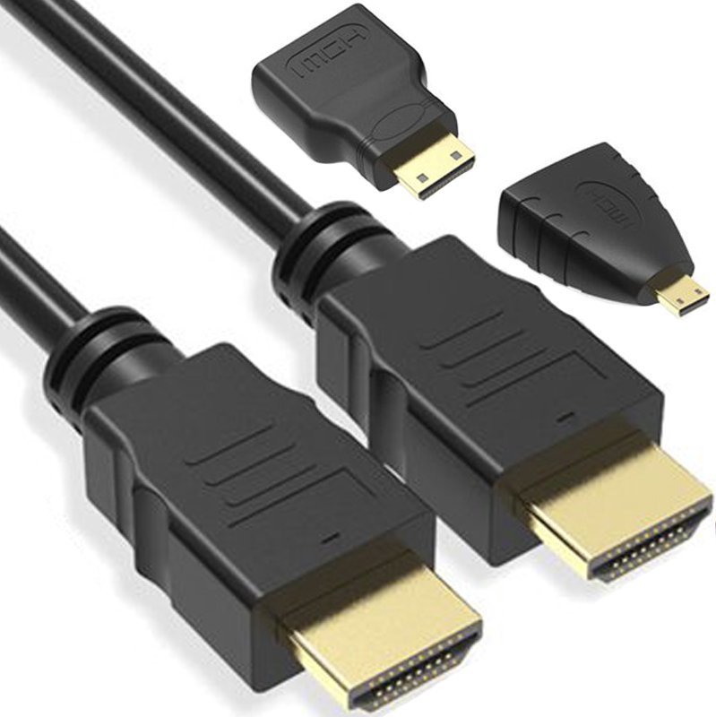 Kabel Retoo HDMI - HDMI 1.5m czarny (E469)