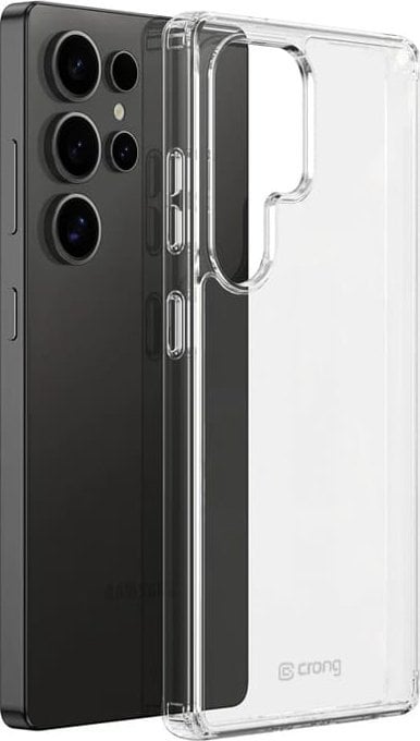 Crong Crystal Shield Cover - Etui Samsung Galaxy S25 Ultra (przezroczysty)